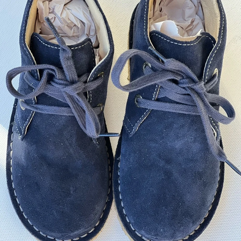 Naturino Boys Chukka Blue Suede Boots
